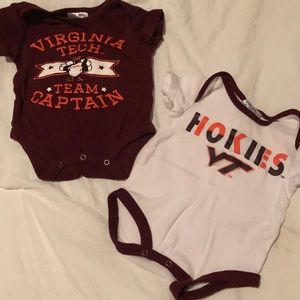 Virginia Tech onesie
